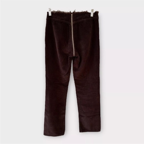 Reformation • Brown Cafe Bruno Corduroy Pants - Picture 3 of 8